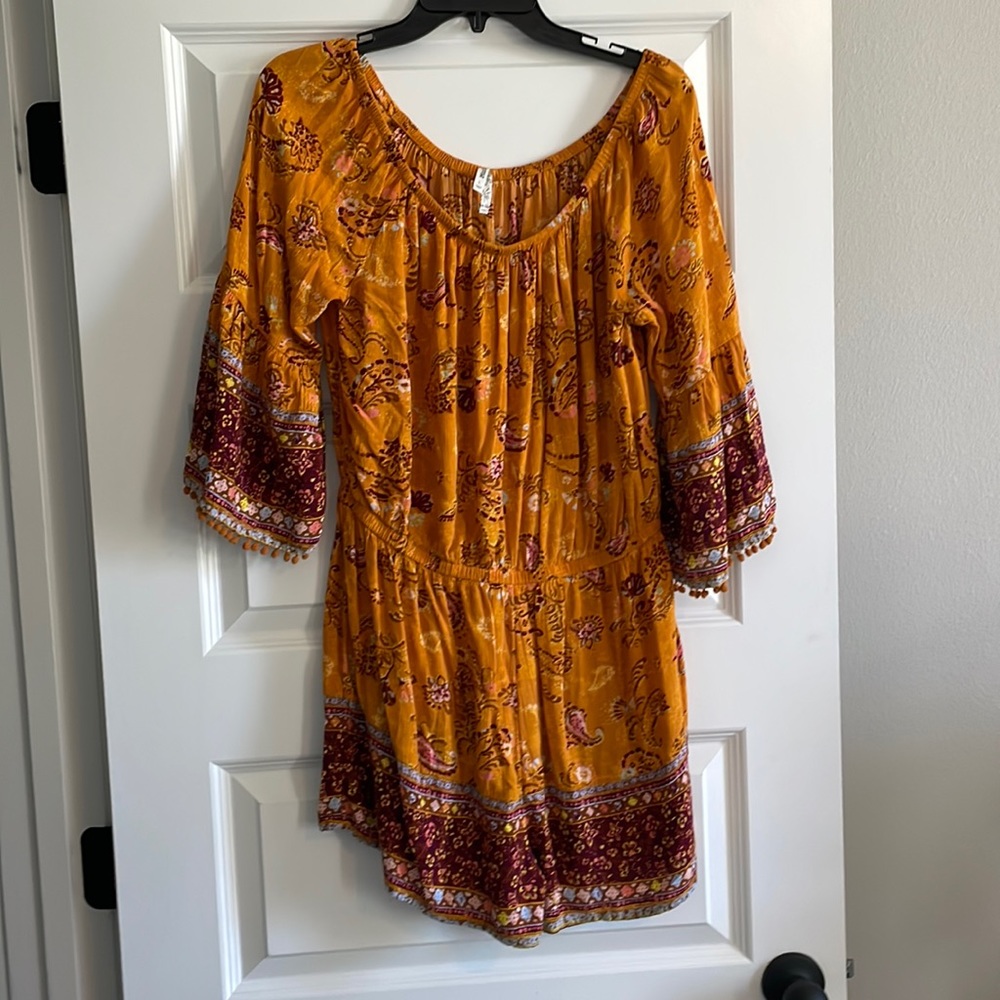 One piece shorts outfit. Size L